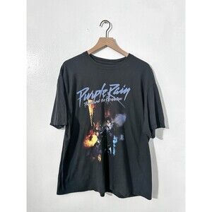 Prince & The Revolution Purple Rain Graphic T-Shirt Men’s Short Sleeve Top
